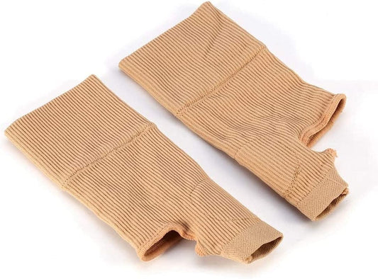 1 Pair Thumb Hand Wrist Support, Comfortable and Breathable Elastic Treatment Gloves Gel Silicone Filled Wrist Brace Hand Supports